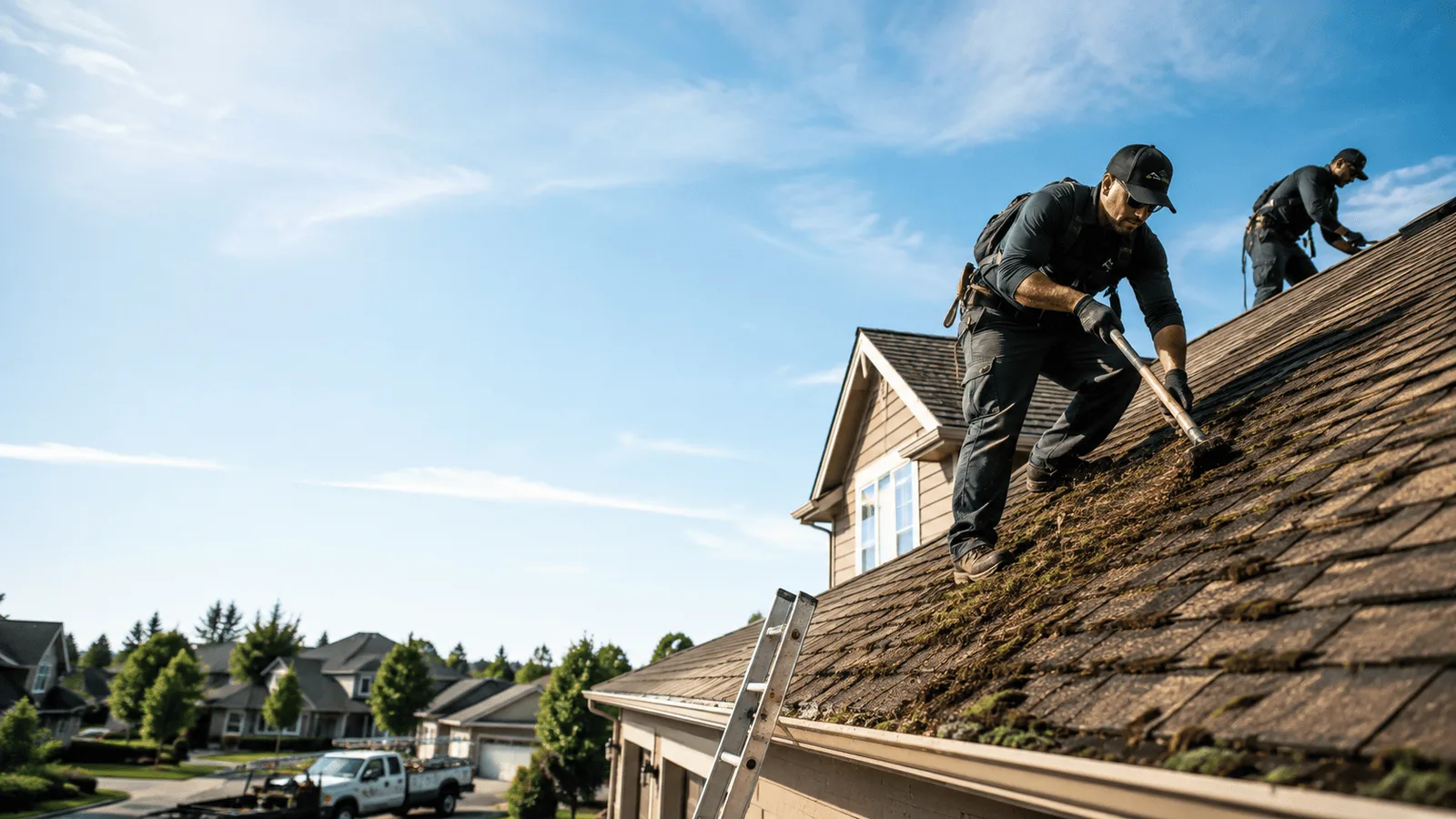 Roof Moss Removal in New Buffalo, MI near me